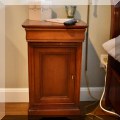 F45. One door nightstand. 28”h x 16”w x 13”d 